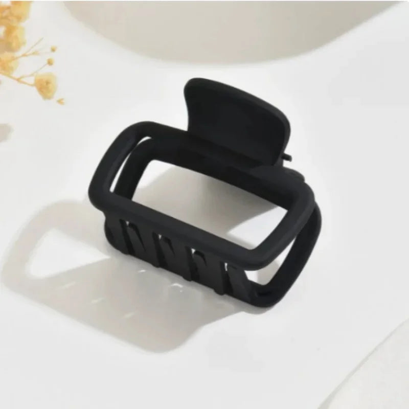 4pcs Square Hair Claw Clips – Lightweight Acetate Women's Set Hair Claw Clips PLUSH