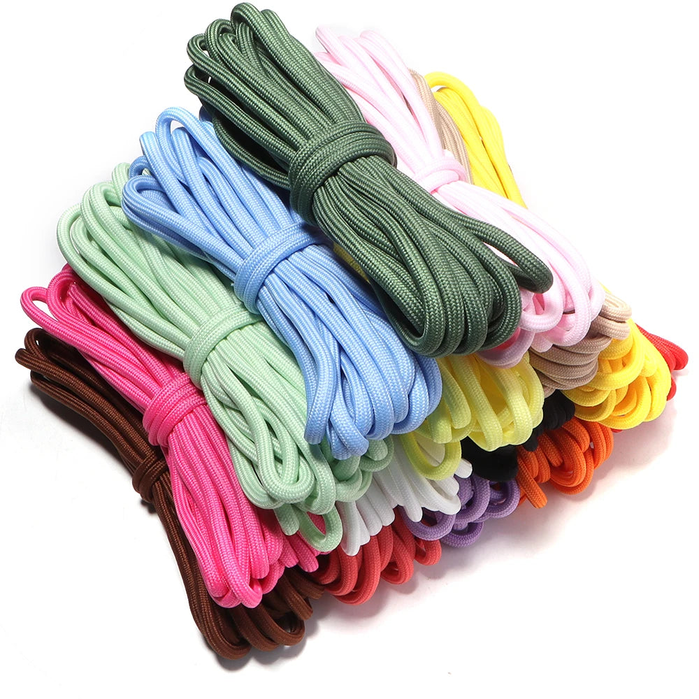 5 Yards 5mm Colorful Polyester Braided Rope – DIY Jewelry Cord Braided Craft Cord PLUSH