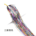 Hair Tinsel Kit – Glitter Rainbow Sparkle Extensions 94cm Hair Tinsel Extensions PLUSH 14