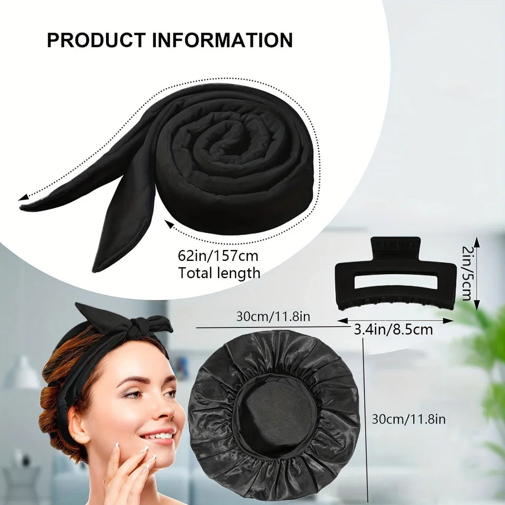 Heatless Hair Curling Set – Sleep Styling Kit 3/5/6pcs Hair Styling Set PLUSH