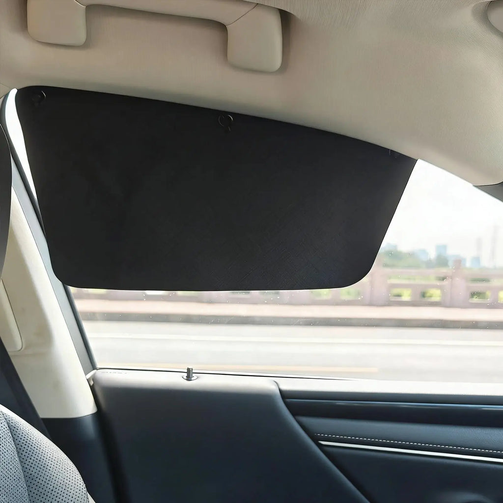 Car Side Window Sun Shade – UV Block & Privacy Curtain Car Window Sunshade PLUSH
