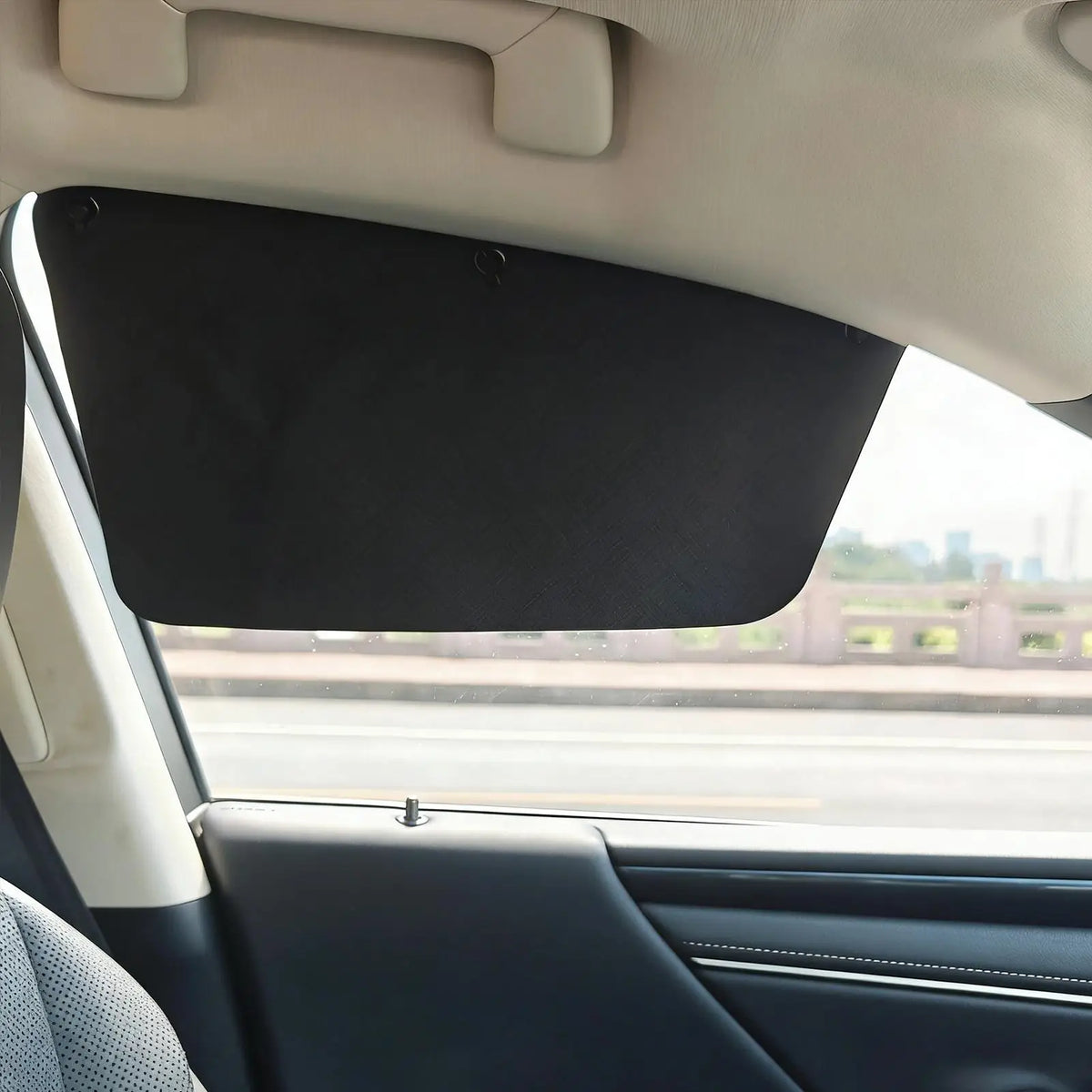 Car Side Window Sun Shade – UV Block & Privacy Curtain Car Window Sunshade PLUSH