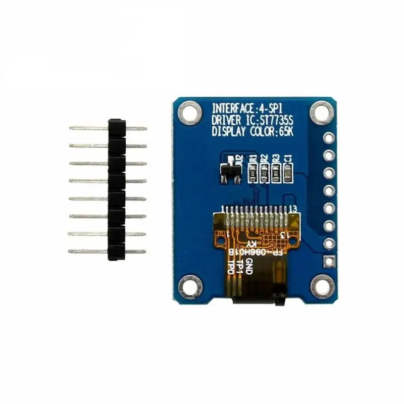 0.96" IPS TFT LCD Display Module 160x80 SPI ST7735S 3.3V LCD Display Module PLUSH