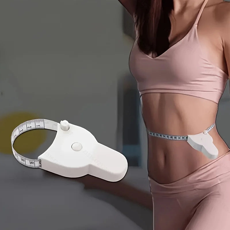 Body Fat Caliper & Waist Tape Measure Set – Fitness Tool Fitness Measuring Set PLUSH