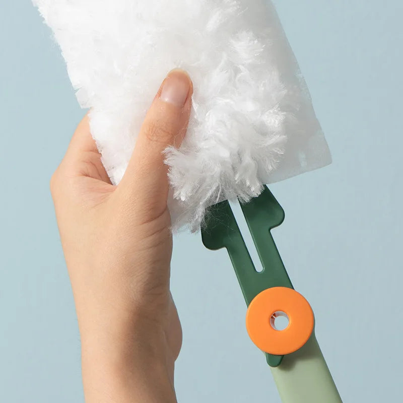 Microfiber Electrostatic Duster – 10 Heads, Car & Home Microfiber Duster PLUSH