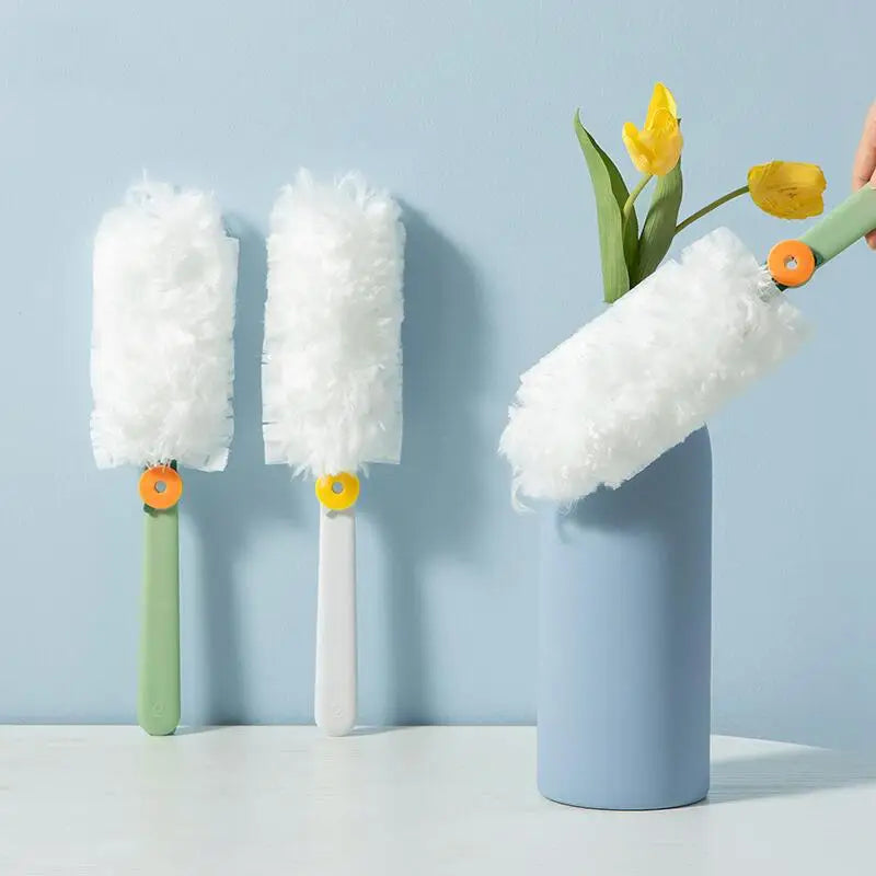 Microfiber Electrostatic Duster – 10 Heads, Car & Home Microfiber Duster PLUSH