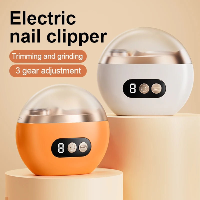 2-in-1 Electric Nail Clipper & Trimmer for Baby & Adult Electric Nail Clipper PLUSH