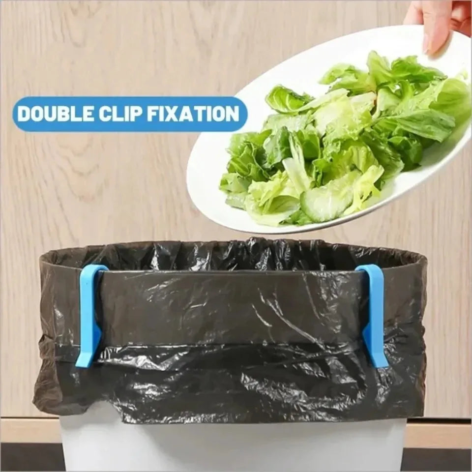 Trash Can Liner Clips Anti-Slip Bag Holder Clamps 10/20pcs Trash Bag Clips PLUSH