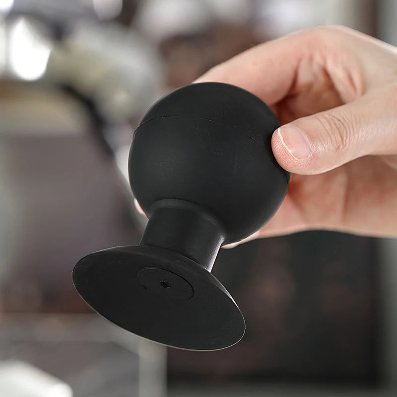 Vacuum Coffee Puck Remover Tool – 58mm Silicone Knock Box Coffee Puck Remover PLUSH
