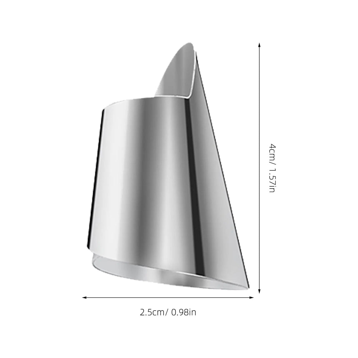 20pcs Stainless Steel Finger Guards for Kitchen Cutting & Peeling Kitchen Finger Guard PLUSH