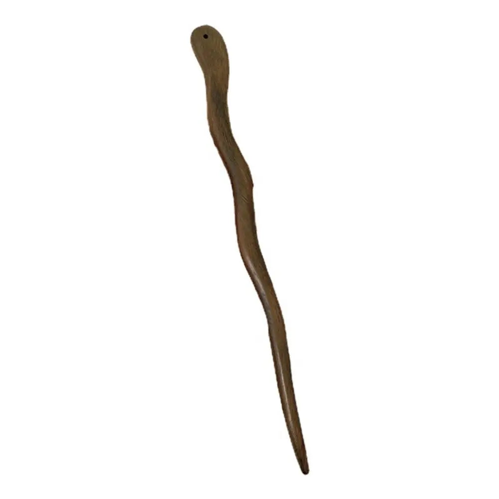 Chinese Wooden Hair Stick Hairpin – Hanfu Hair Fork Accessory Wooden Hair Stick PLUSH