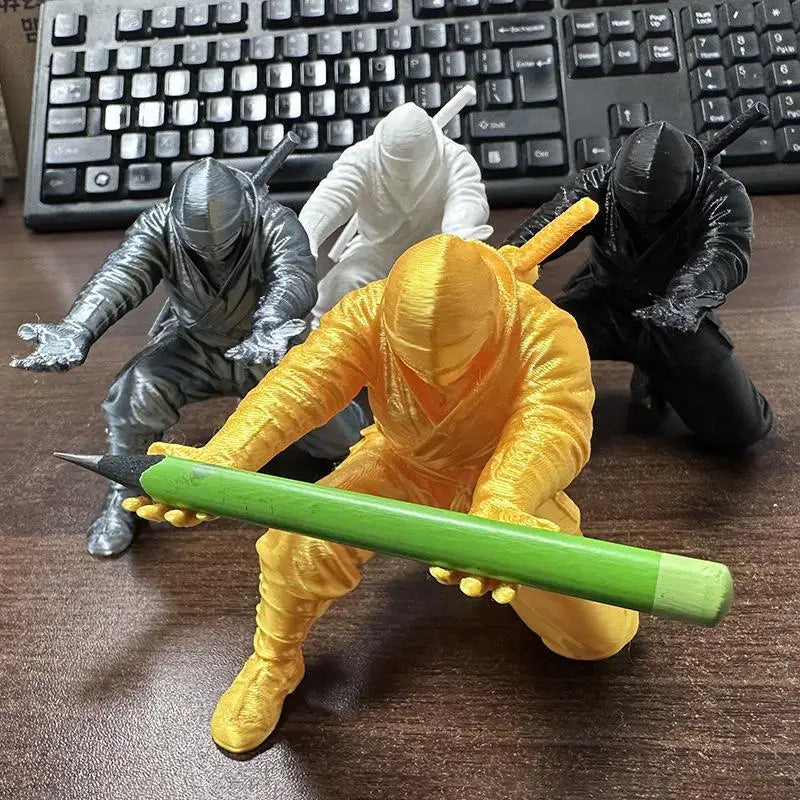 3D Printed Pen Holder – Multi-Functional Desktop Organizer Desktop Pen Holder PLUSH