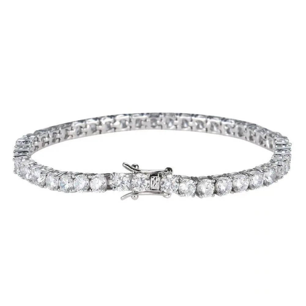 Waterproof Colorful Rhinestone Crystal Bangle Bracelet Rhinestone Bangle Bracelet PLUSH Style 1