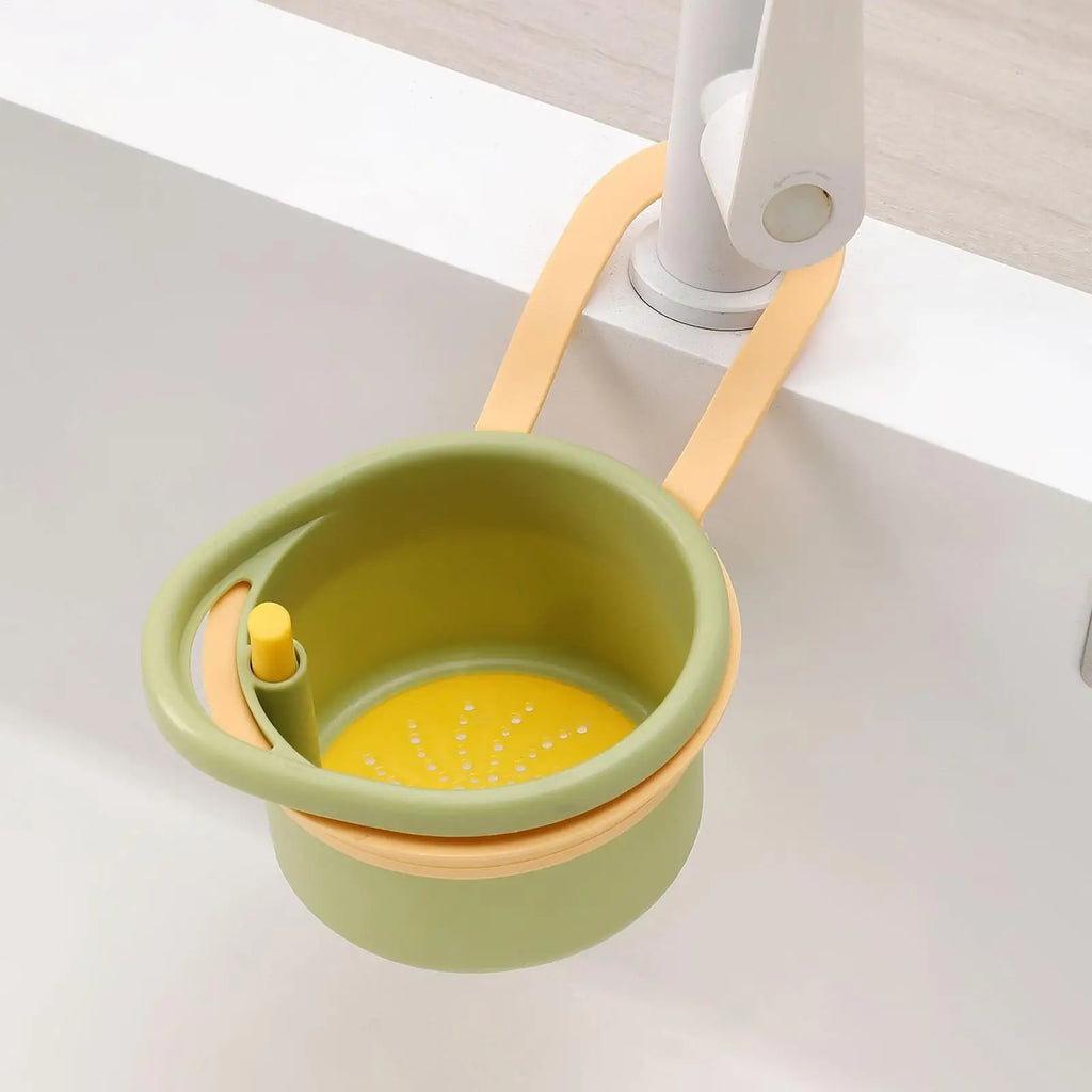 Sink Food Catcher Drain Basket – Hanging Filter & Rack Sink Drain Strainer PLUSH