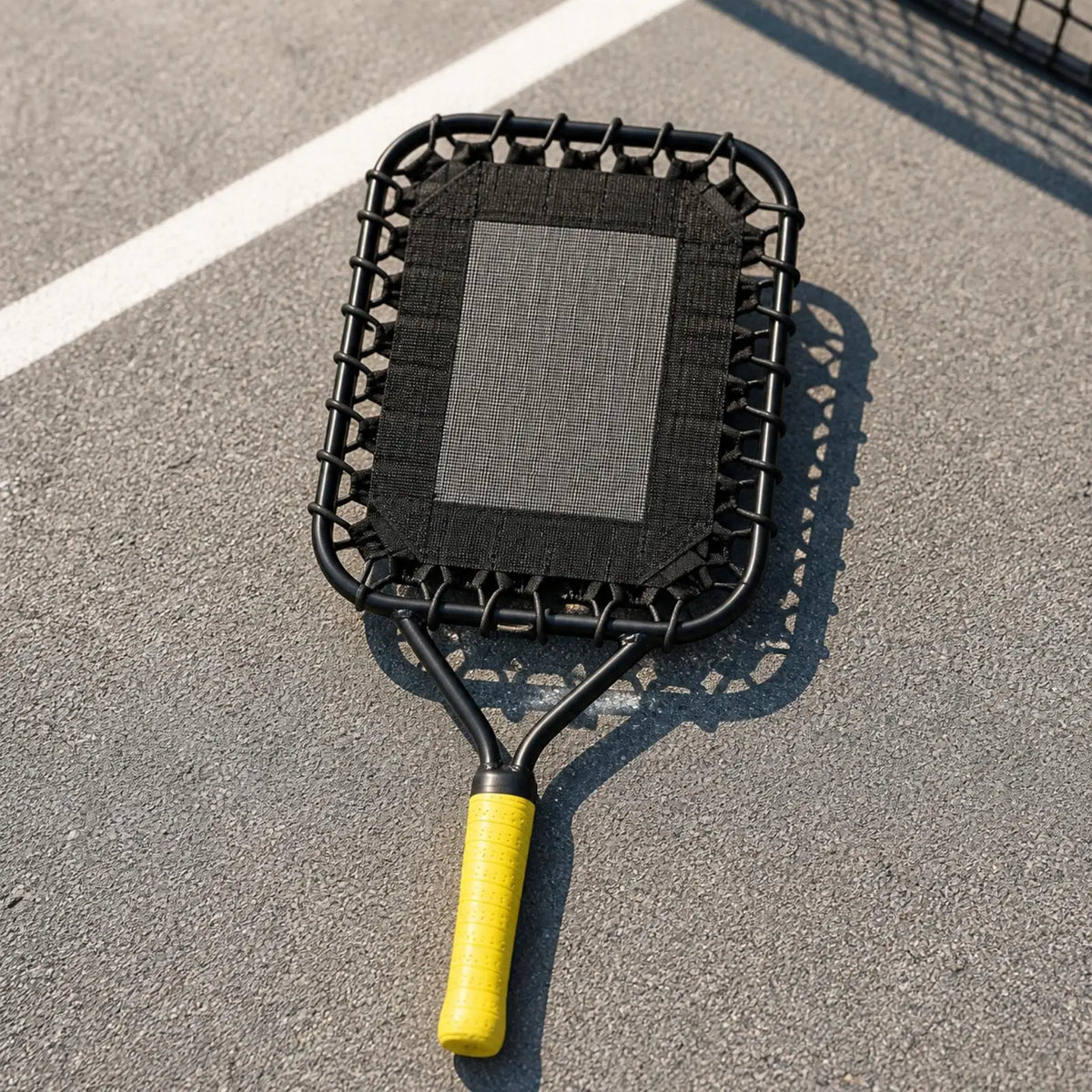 Pickleball Practice Rebounder Net – Portable Iron Frame Pickleball Rebounder Net PLUSH