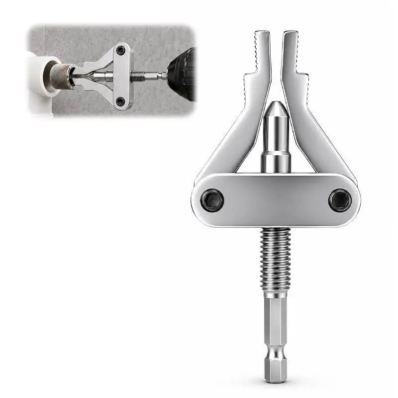 Pipe Extractor Tool – Broken Thread Puller Hex Shank Drill Pipe Extractor Tool PLUSH 1pcs