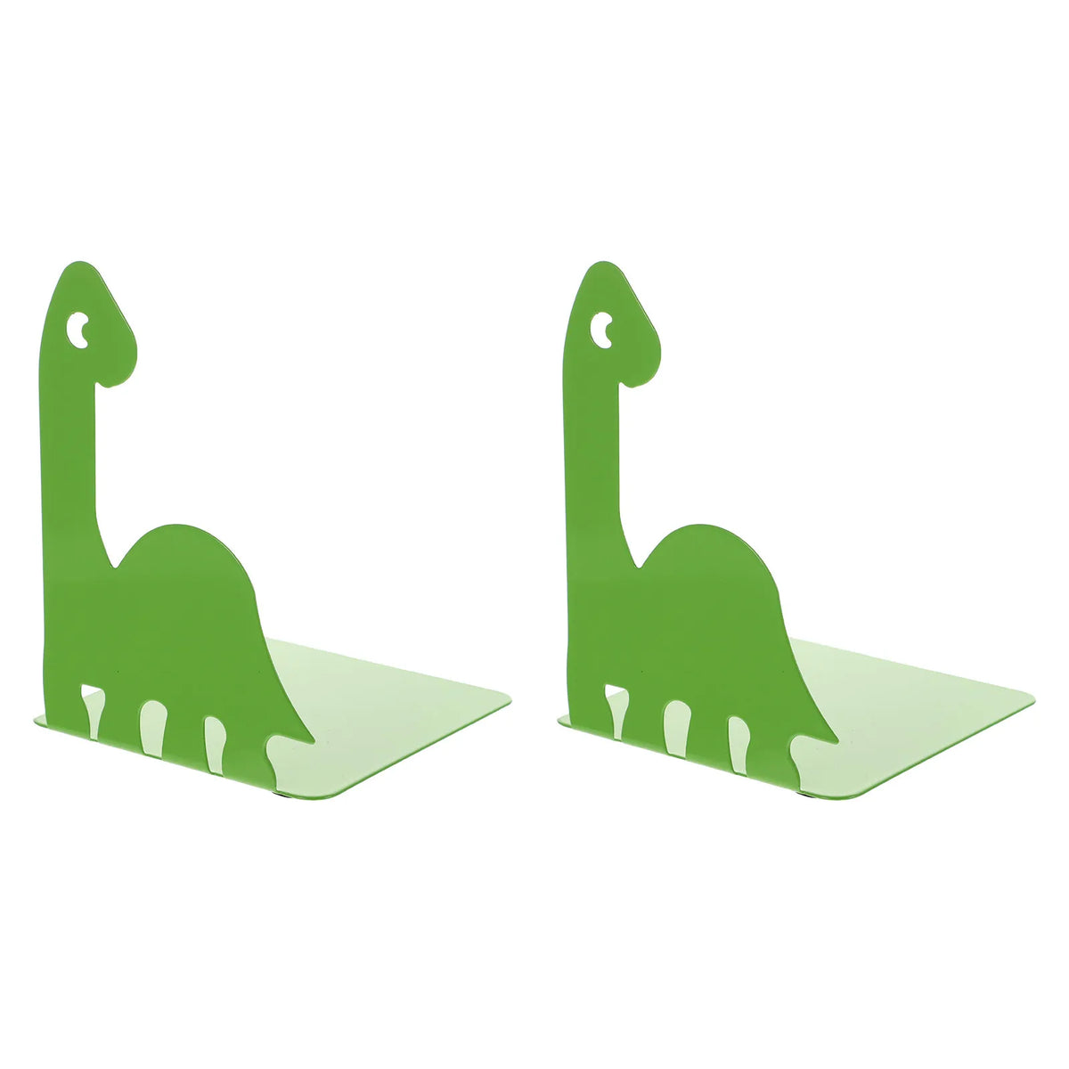 Metal Bookends Desktop Book Stand Holder – 1 Pair Iron Metal Bookends PLUSH