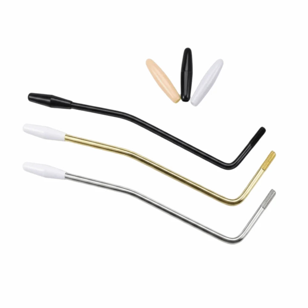 6-Pack Guitar Tremolo Arm M5/M6 Thread Whammy Bar – 3 Colors Guitar Tremolo Arm PLUSH 1 Set 5mm