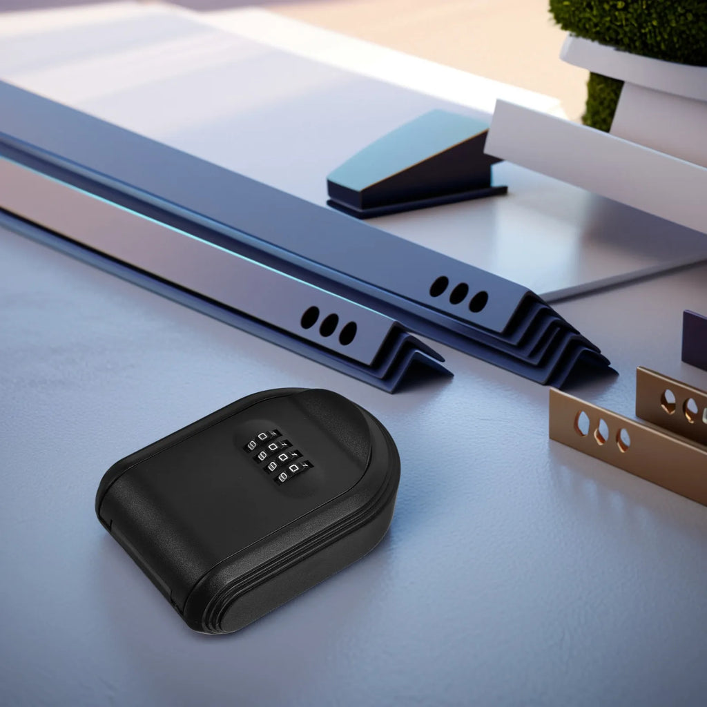 Wall Mounted Combination Key Lock Box | Outdoor Security Key Lock Box PLUSH