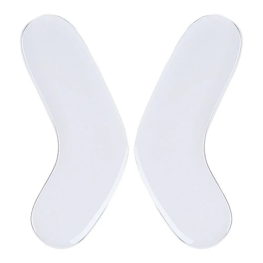Gel Heel Pad for Ski Boots – Cushioning Ankle Protector Ski Boot Heel Pad PLUSH Transparent