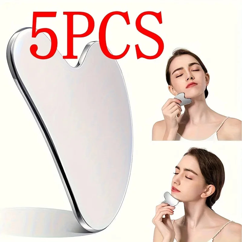 Stainless Steel Gua Sha Board – Face Sculpting Beauty Tool Gua Sha Beauty Tool PLUSH