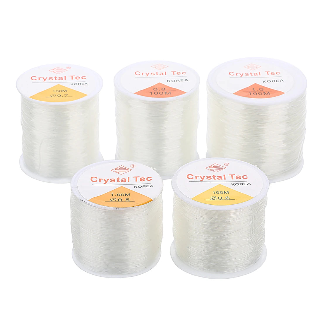 55-80m Elastic Crystal Beading Thread – Stretchy DIY Jewelry Line Jewelry Beading Thread PLUSH