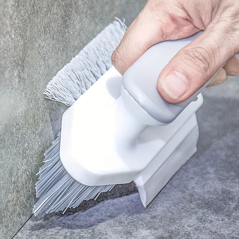 2-in-1 Crevice Cleaning Brush – Floor, Bathroom & Toilet Crevice Cleaning Brush PLUSH