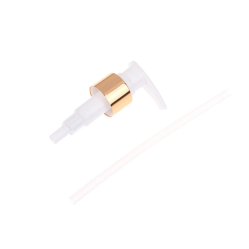 Lotion & Soap Dispenser Pump Head 24/410 28/410 Thread Replace Dispenser Pump Head PLUSH White S Gold