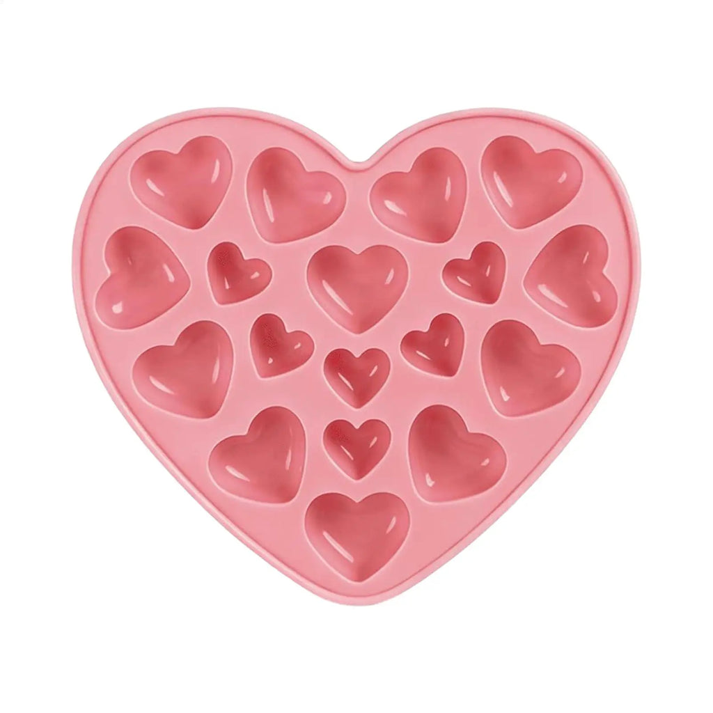 Heart Silicone Chocolate Mold – Candy, Jelly & Cake Baking Silicone Baking Mold PLUSH