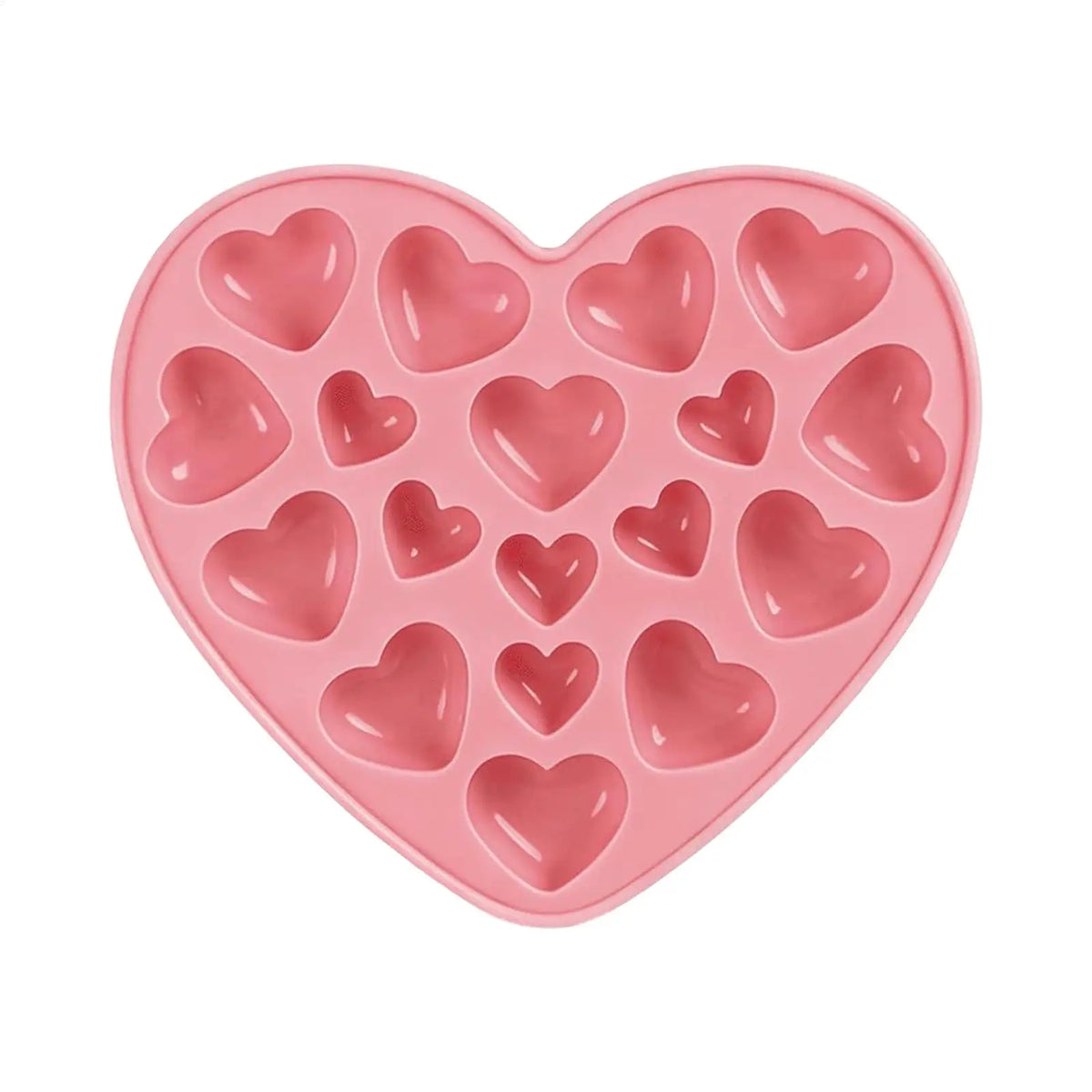 Heart Silicone Chocolate Mold – Candy, Jelly & Cake Baking Silicone Baking Mold PLUSH