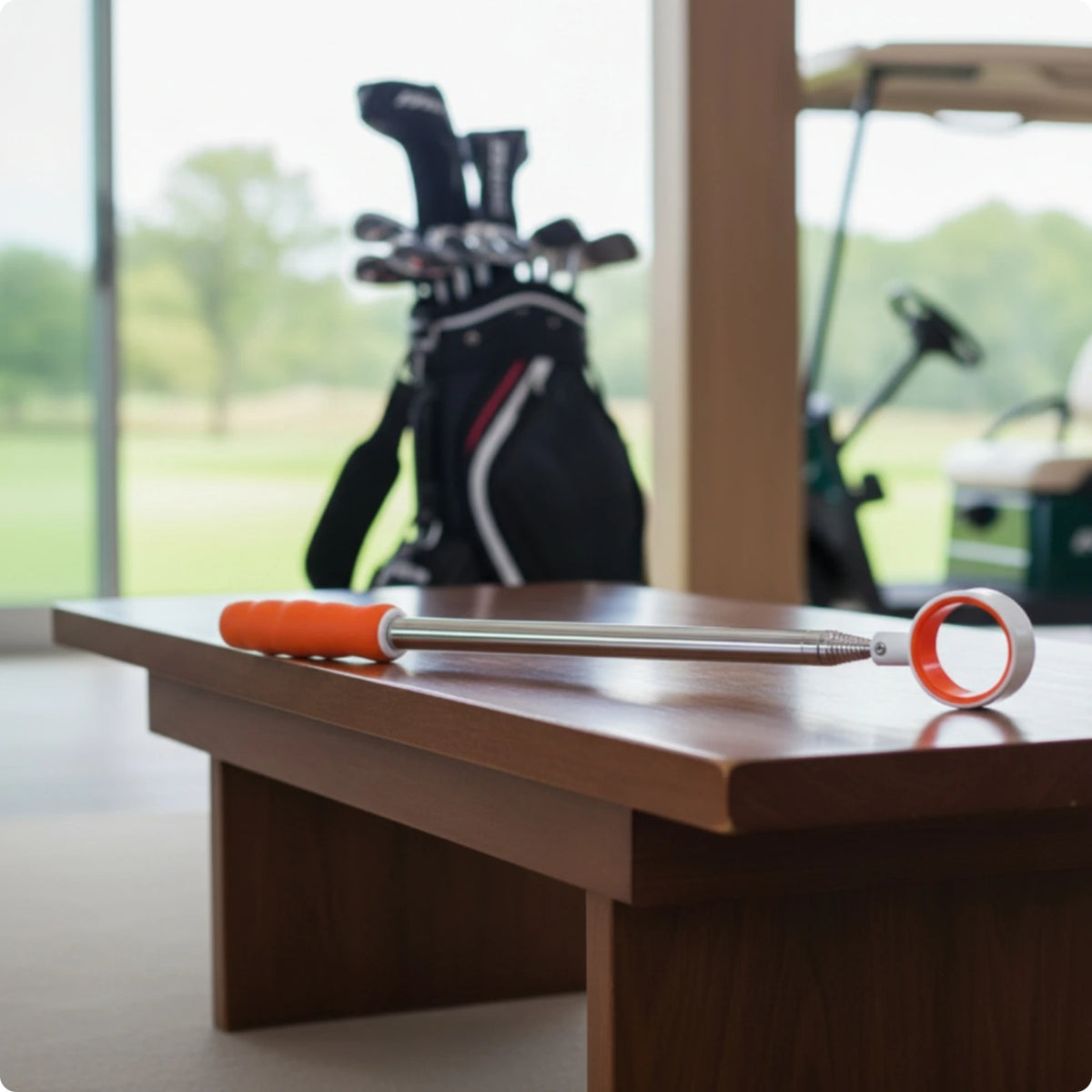 Retractable Telescopic Golf Ball Retriever – Compact Tool Golf Ball Retriever PLUSH 9 FT