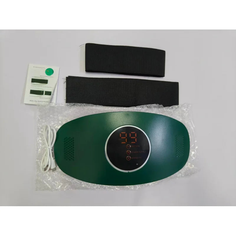 Rechargeable EMS Waist Belt Massager – Vibrating Body Shaper EMS Massager Belt PLUSH