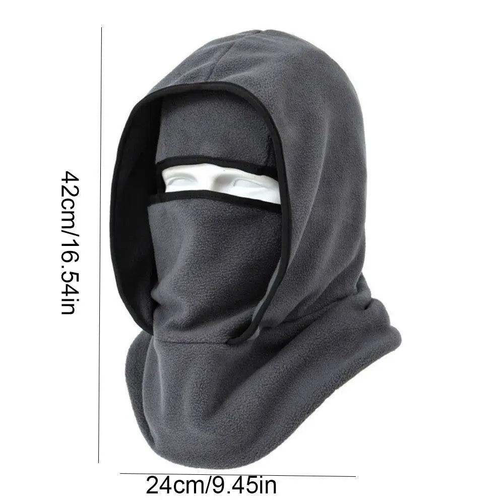 Double Layer Balaclava Ski Mask – Thermal Windproof Cap Balaclava Ski Mask PLUSH