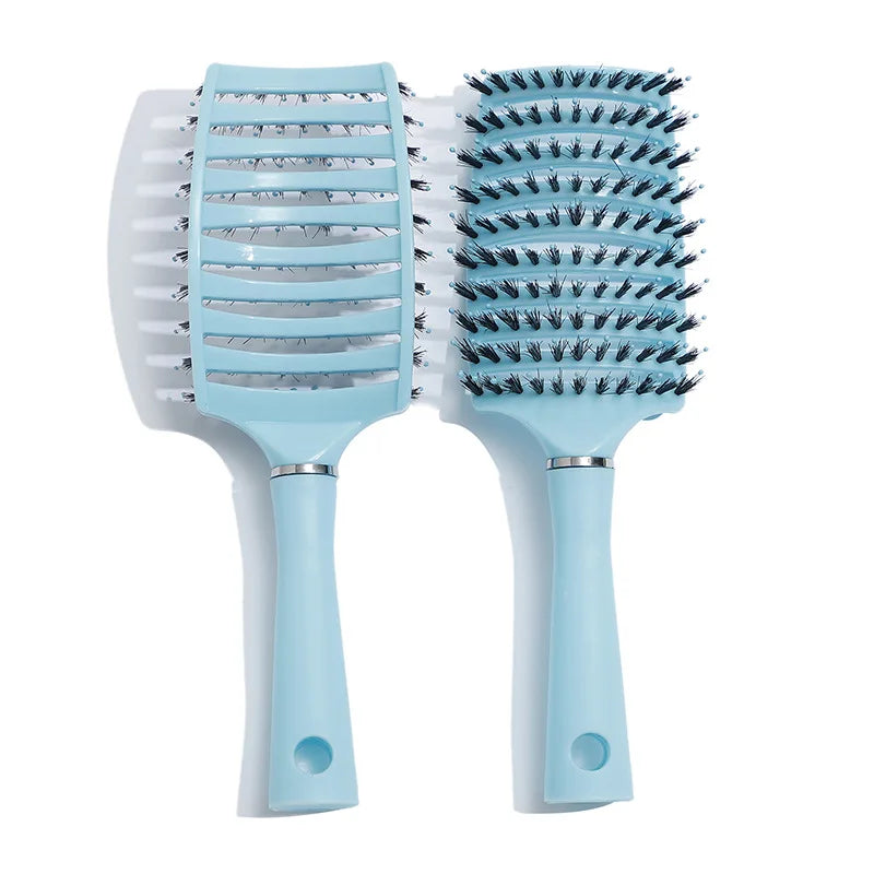 Large Plate Hair Comb – Detangling & Scalp Massage Tool Hair Comb PLUSH No.8 1pc
