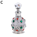 15ml Luxury Glass Perfume Bottle | Arabic Design Aroma Dispenser Glass Perfume Bottle PLUSH C CN