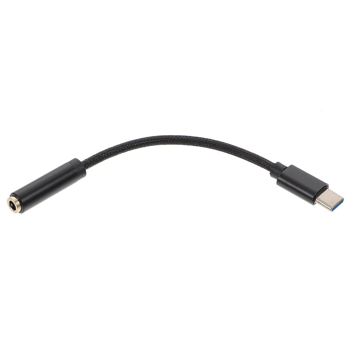 USB-C to 3.5mm Audio Adapter – Aluminum Nylon Braided Cable Audio Adapter Cable PLUSH