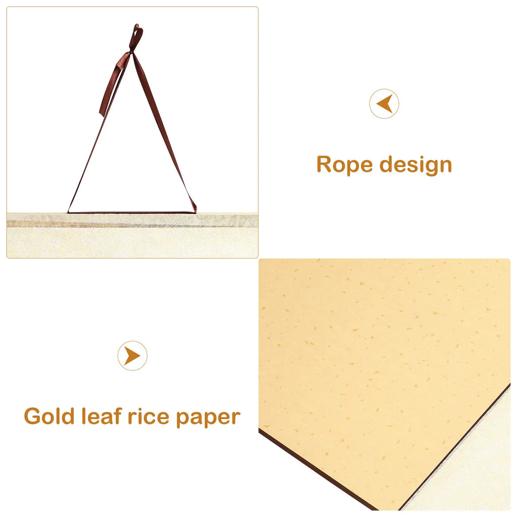 Blank Hanging Scroll Paper – Chinese Calligraphy & Painting Calligraphy Scroll Paper PLUSH