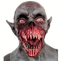 Vampire Zombie Full Head Latex Halloween Mask – Realistic Horror Halloween Costume Mask PLUSH Vampire Mask