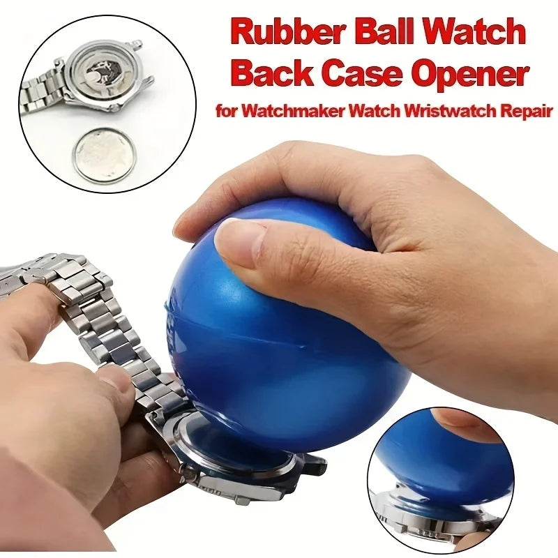 Watch Rubber Ball Back Cover Opener – Rotating Removal Tool Watch Repair Tool PLUSH