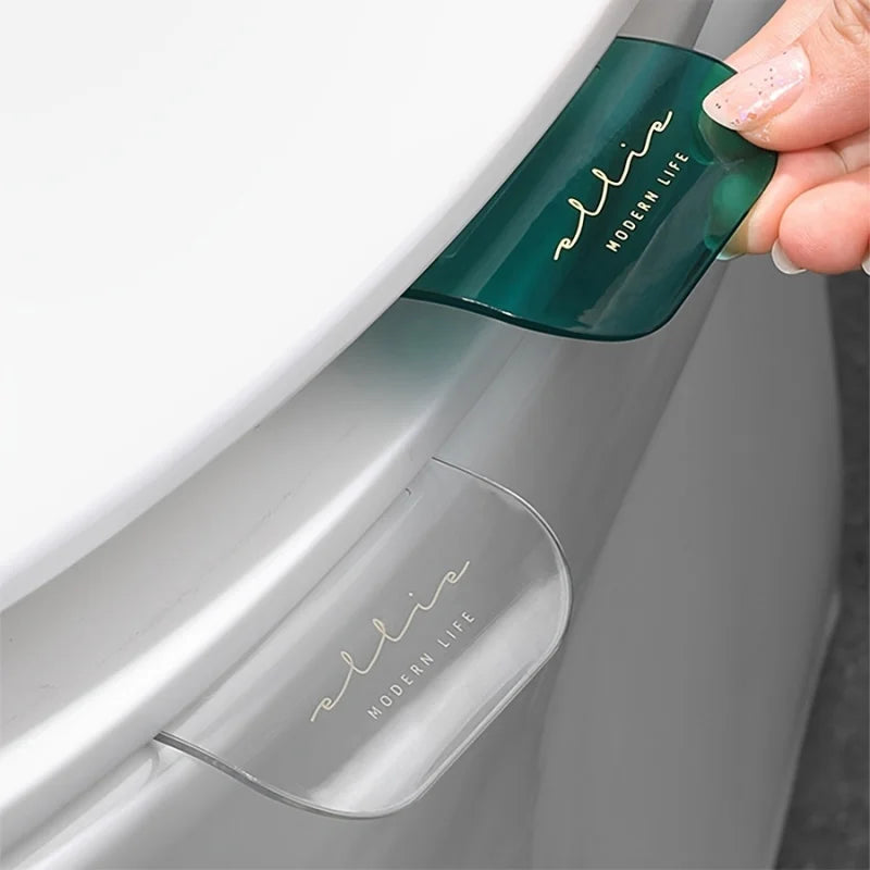 Toilet Lid Handle – Hands-Free Bathroom Flip Cover Lifter Toilet Lid Handle PLUSH