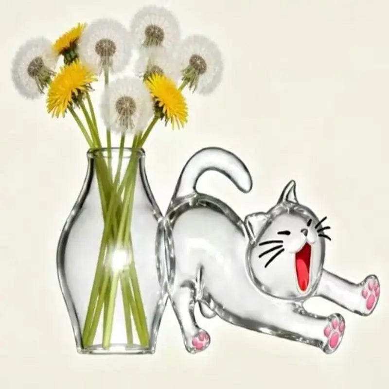 Transparent Cat Magnetic Storage Box – Pet Fur & Whisker Keepsake Pet Keepsake Storage PLUSH E