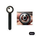 Cat Eye Nail Magnet Ring Tool with Handle | DIY Manicure Nail Art Magnet Tool PLUSH Black