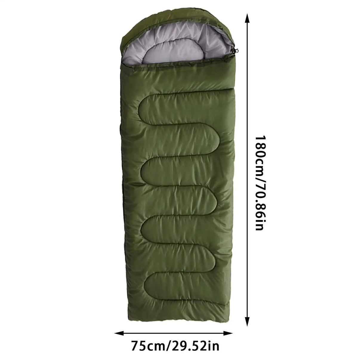4-Season Waterproof Camping Sleeping Bag | Warm & Portable Camping Sleeping Bag PLUSH