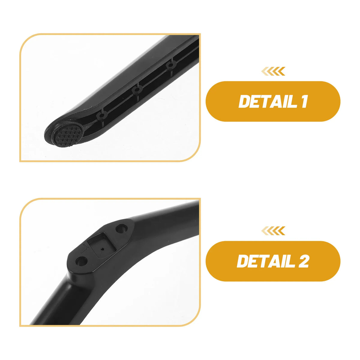 2 Pairs TV Stand Replacement Legs – Anti-Slip Flat Screen Feet TV Stand Legs PLUSH