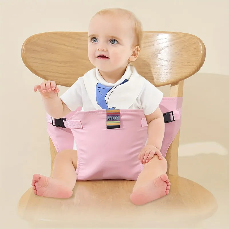 Baby Dining Chair Safety Belt | Portable Waist Strap 6–36 Mo Baby Chair Safety Belt PLUSH