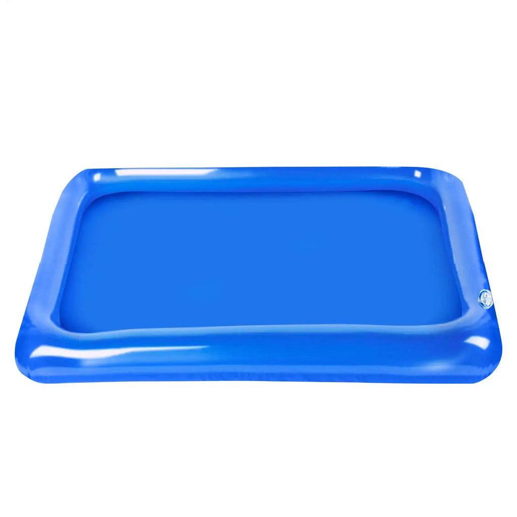 Portable Inflatable Foot Soak Basin – PVC Pool Foot Wash Tub Inflatable Foot Basin PLUSH