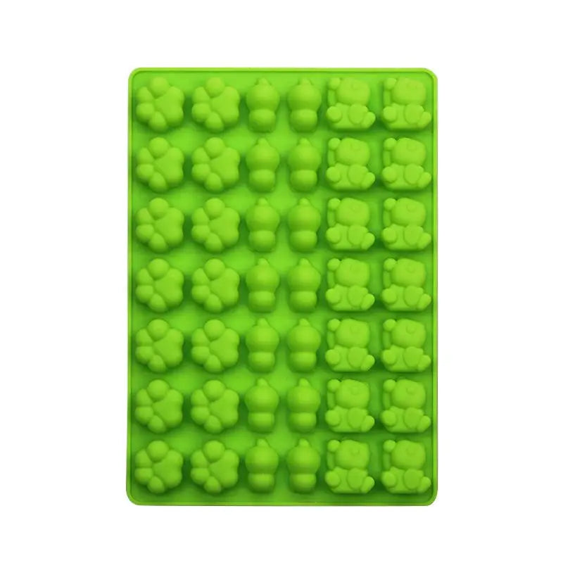 Silicone Cat Paw Candy Mold – Chocolate, Jelly & Fondant Silicone Baking Mold PLUSH Green