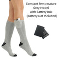 Electric Heated Socks – Adjustable Warmth, USB & Battery Powered Electric Heated Socks PLUSH One Size Style 5