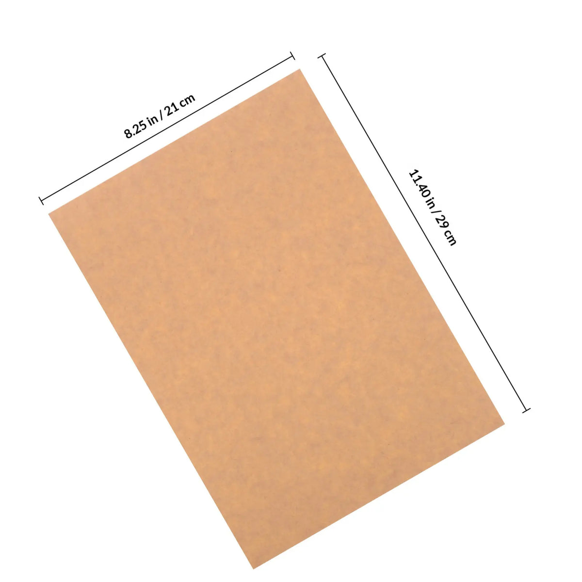 Printable Self-Adhesive Brown Kraft Paper Label Sheets Kraft Paper Labels PLUSH