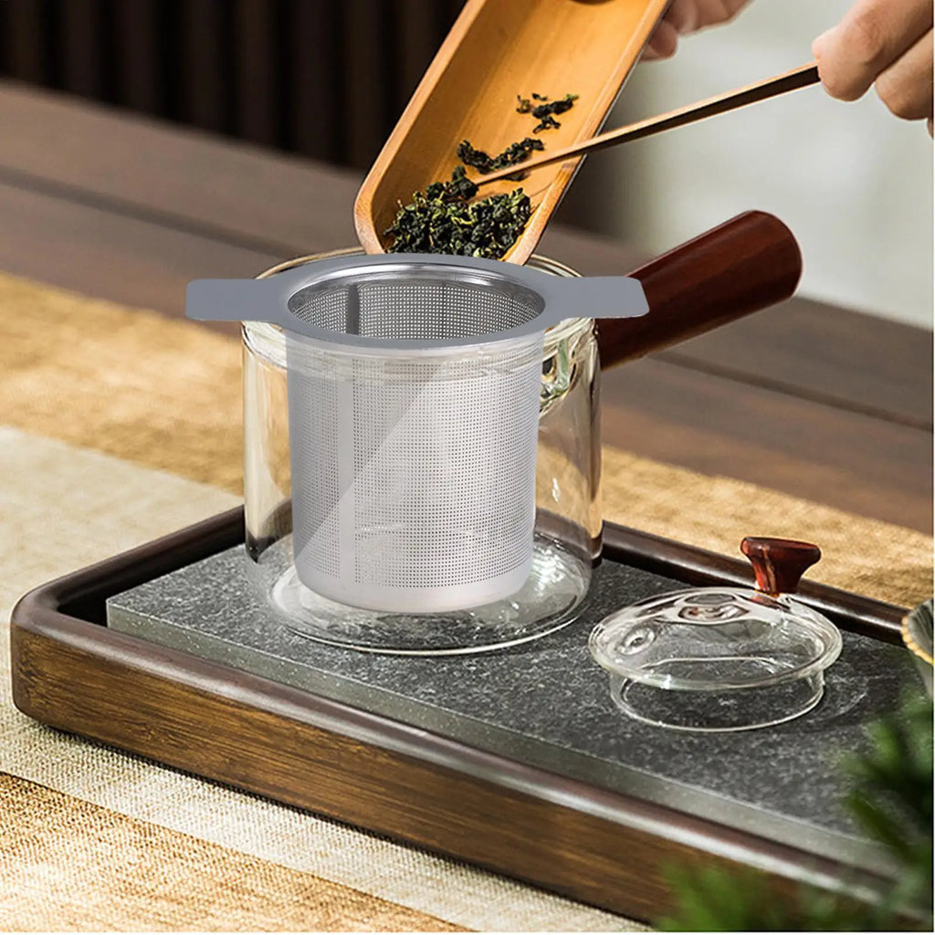 Stainless Steel Tea Infuser Mesh Strainer – Reusable Filter Tea Infuser Strainer PLUSH